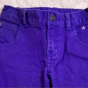 Chaps Purple Straight Leg Jeans